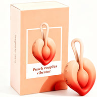 Velvet Bliss 2 In 1 Peach Vibrating