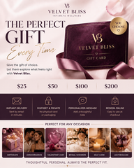 Velvet Bliss Digital Gift Card | The Perfect Gift for Intimate Wellness