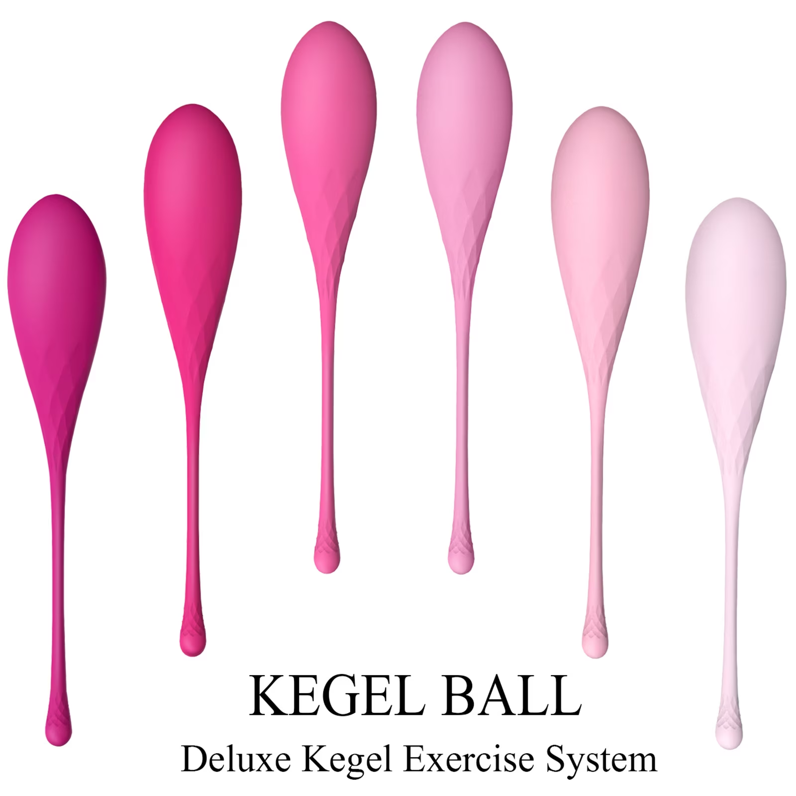Velvet Bliss 6pcs Progressive Weight Kegel Balls
